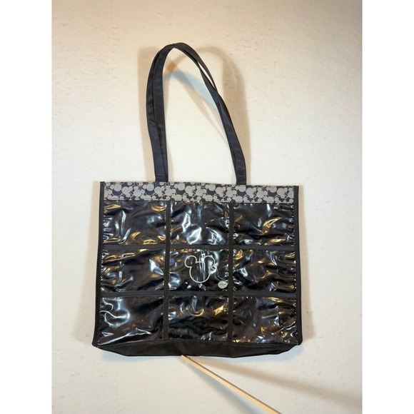 Disney Handbags - Disney Parks Black Clear Panel Tote Bag Purse Mickey Mouse Shopping